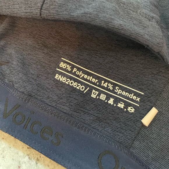 Outdoor Voices Tri Tone Blue Legging and Sports Bra Set XL - Picture 7 of 9